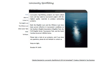 Tablet Screenshot of lowcountrysportfishing.net